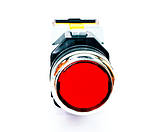 Кнопка АВАТАР висока без корпусу без фіксації LA38 11 203 Червона (ST 889R), фото 7