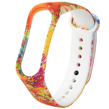 Ремінець Painted Strap для Xiaomi Mi Band 3 / 4 Фарби