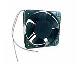 Вентилятор на витяжку чорний (алюмінієвий) 150*150*50, фото 3