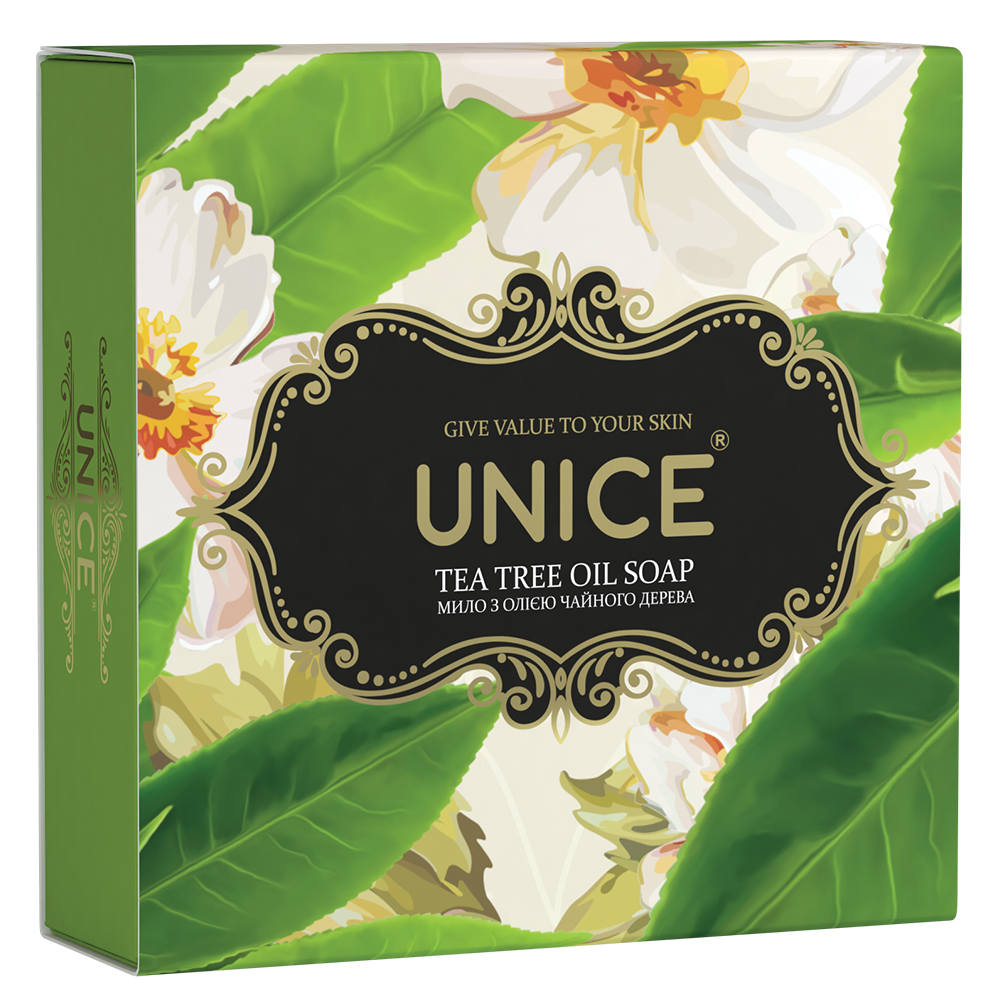 Натуральне мило Akten cosmetics Unice із олією чайного дерева 100 г (3605033)