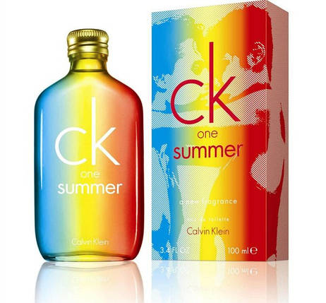 Calvin Klein CK One Summer 2011 туалетна вода 100 ml. (Кельвін Кляйн Сі Кей Уан Саммер 2011), фото 2