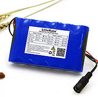 Акумулятор 12 V 6800 mAh LiitoKala Li-ion + Зарядка