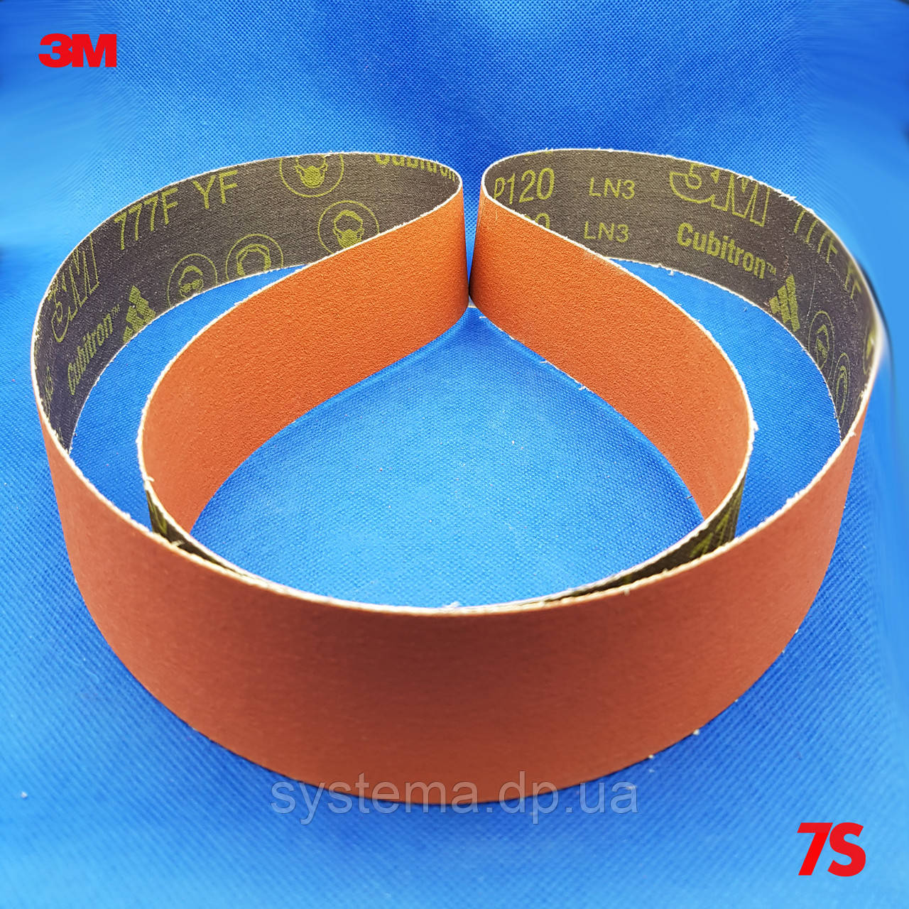 3М™ Cubitron™ 777F - Шліфувальна стрічка для гріндер а 50x1200 мм, P120