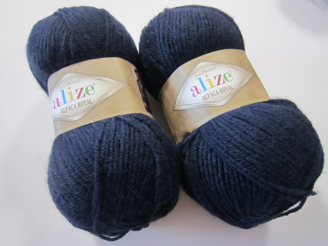 ALPACA ROYAL 58 ТЕМНО СИНІЙ - 30% альпака, 15% вовна, 55% акрил