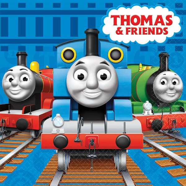 "Потяг Томас" - Наклейка Сік 6,5*8,5 див., фото 1