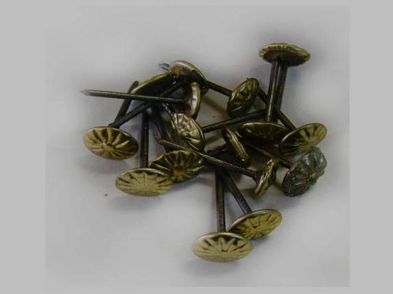 Цвяхи оббивні залізні, фото 1