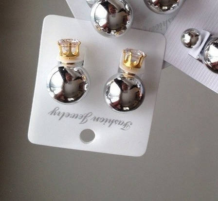 Сережки-пуссети Dior, фото 1