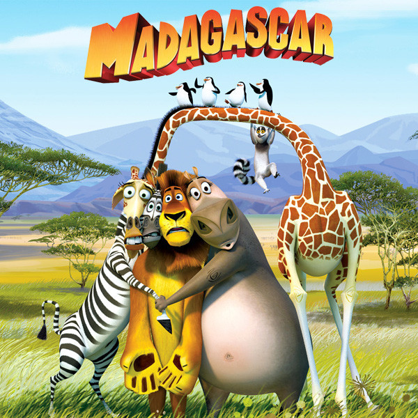 "Мадагаскар" - Наклейка Сік 6,5*8,5 див., фото 1