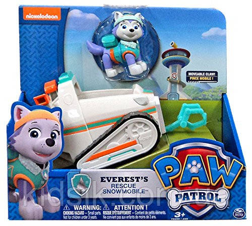 Іграшка Щенячий патруль Щеня Еверест ( Everest) і снігохід -Paw Patrol