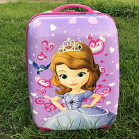Дитяча валіза на колесах для дівчинки Принцеса Софія