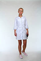 Медицинский женский халаты для больниц, аптек, салонов красоты размер:42-60