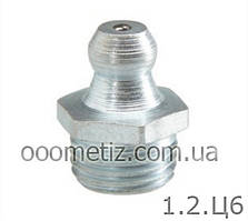 Прес-оливка М10х1 1.2х1Ц6, М10х1 1.2Ц6 ГОСТ 19853-74, DIN 71412 А
