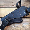 Кобура оперативна зі скобою для ТТ (Тульський токарев) формована шкіра, фото 5