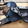 Кобура оперативна зі скобою для ТТ (Тульський токарев) формована шкіра, фото 4