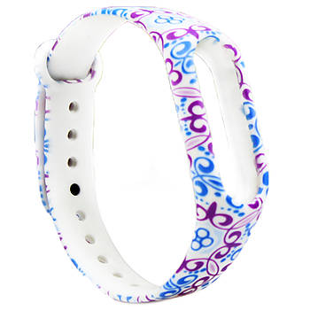 Ремінець Painted Strap для Xiaomi Mi Band 3 / 4 Абстрактні Візерунки 1