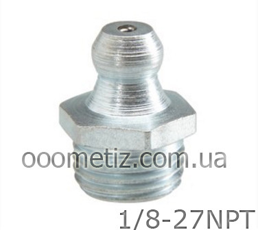 Прес-оливка 1/8" NPT, 1/8"NPT DIN 71412 А, ГОСТ 19853-74