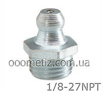 Пресс-маслёнка 1/8" NPT, 1/8"NPT DIN 71412 А, ГОСТ 19853-74