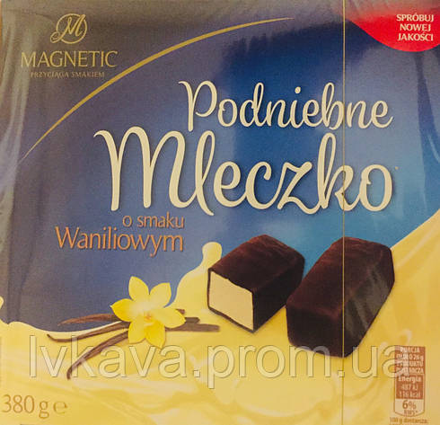 Цукерки пташине молоко з ванільним смаком Magnetic Podniebne Mleczko, 380 гр, фото 2