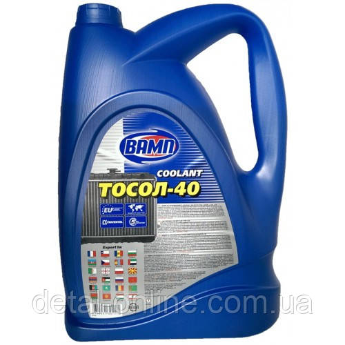 Тосол-40 кан. п/е 10 л 9,00 кг -38 град.