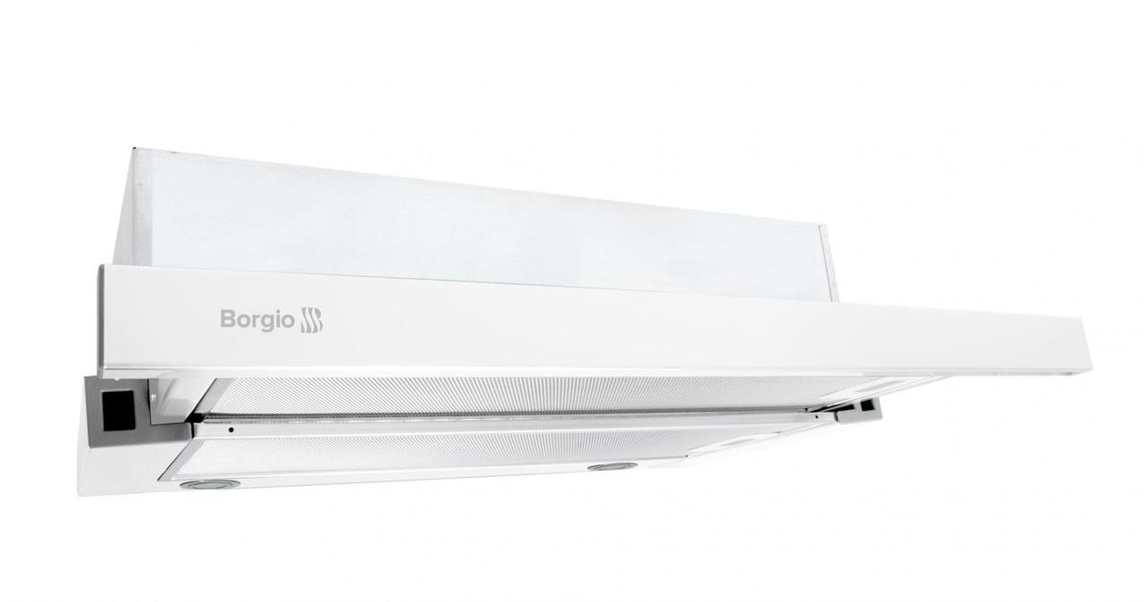 Телескопічна витяжка кухонна BORGIO BLT (TR) 60 white