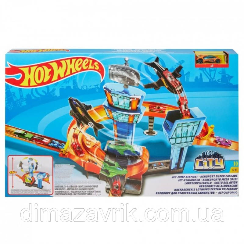 Ігровий набір «Перегони в аеропорту» Hot Wheels GFH90