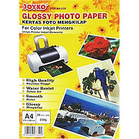 Фотобумага А4 20л. 230г/м2 Joyko Glossy GSP-A4-230