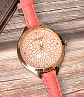 Женские наручные часы с тонким ремешком Meibo pink