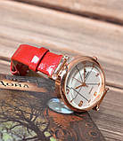 Зовнішній годинник жіночий Polaris red, фото 2