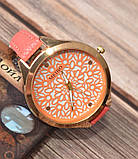 Жіночий наручний годинник із тонким ремінцем Meibo pink, фото 3