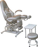 Крісло педикюрове КП-5РГ (гідравлічне регулювання висоти)