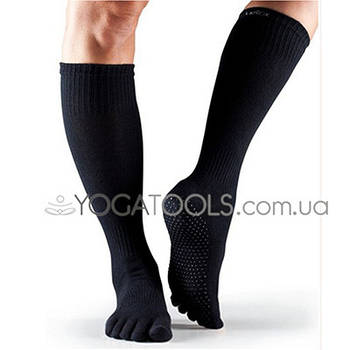 Шкарпетки для йоги нековзні RED LONG, чоловічі (38-42р), TOESOX, USA