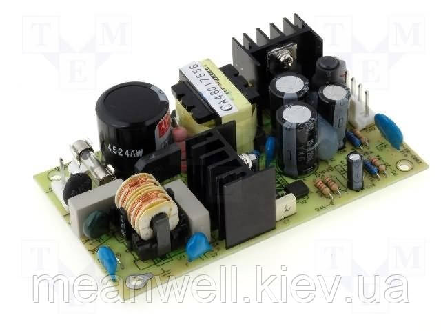 PS-25-12 Блок живлення Mean Well Відкритого типу 25.2 Вт, 12 В, 2.1 А (AC/DC Перетворювач), фото 1