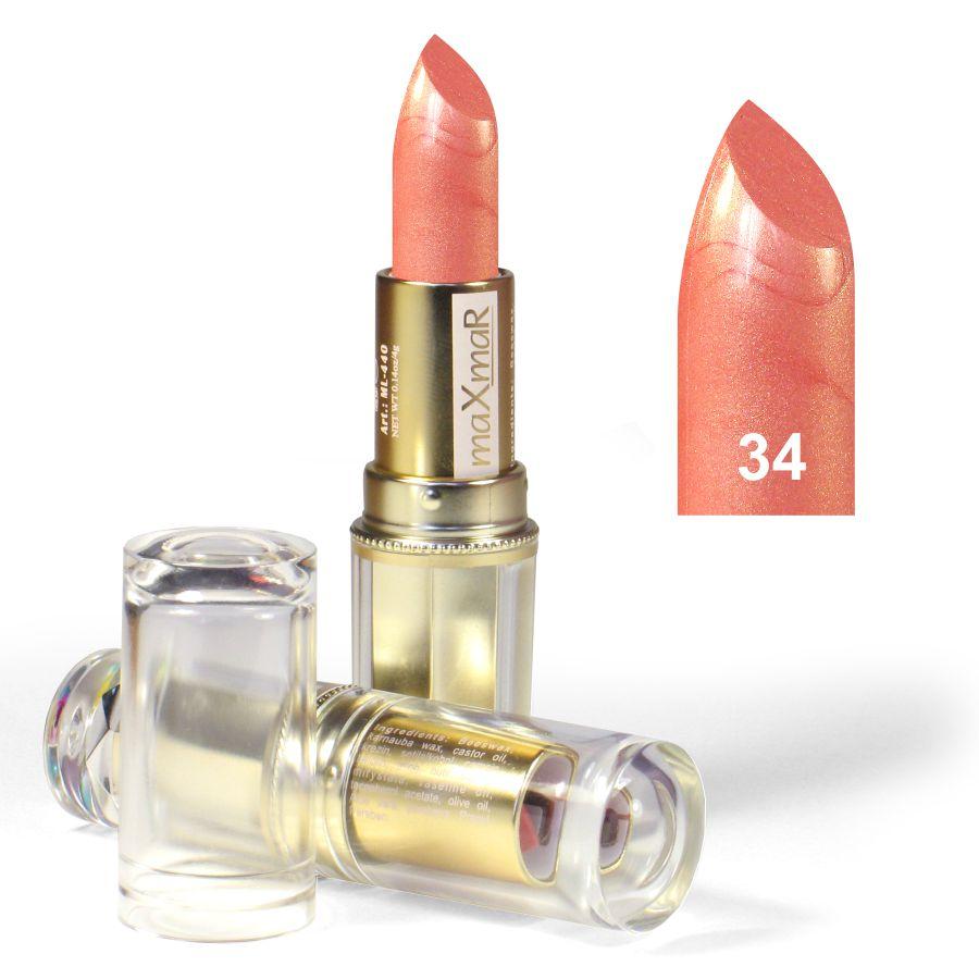 Зволожуюча помада для губ maXmaR ml-440 №34, фото 1