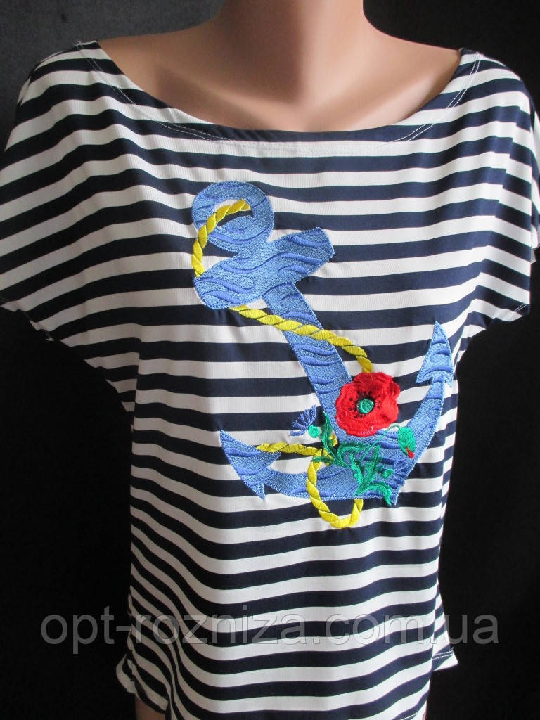 Продаж молодіжних морячок із вишивкою., фото 1