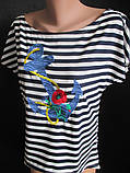 Продаж молодіжних морячок із вишивкою., фото 2