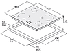 Варильна панель Fabiano FHI 1944 VTC2 індукційна (склокераміка), фото 6
