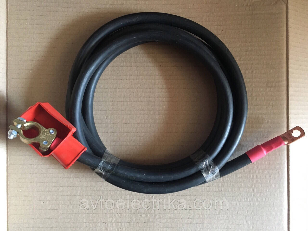 Провід Стартера (клема-болт) 3 м.)Камаз., фото 1