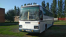 Производство и замена лобового стекла триплекс на автобусе Mercedes O303  в Никополе (Украина). 4