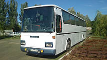 Производство и замена лобового стекла триплекс на автобусе Mercedes O303  в Никополе (Украина). 9