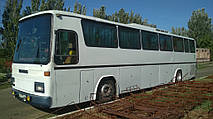 Производство и замена лобового стекла триплекс на автобусе Mercedes O303  в Никополе (Украина). 16