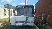Производство и замена лобового стекла триплекс на автобусе Iveco Otoyol M29.14T  в Никополе (Украина). 13
