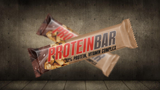 Протеїновий батончик Power Pro Protein Bar з арахісом та карамеллю 60 г