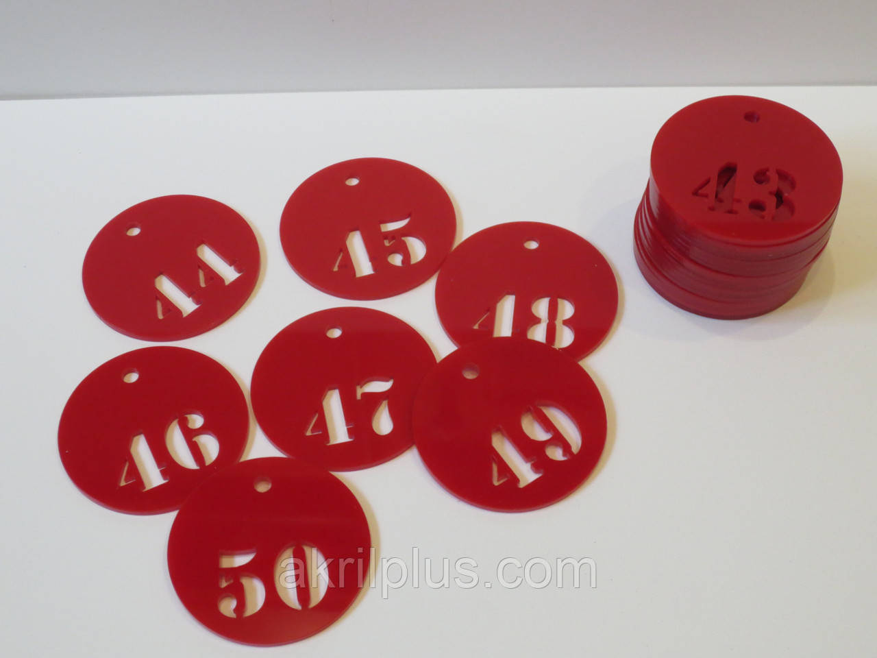 Номерки для ключів 55 мм