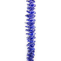 Новогоднее украшение - мишура, 700x2 см, ПВХ, синий (ГВС-20/7-4)