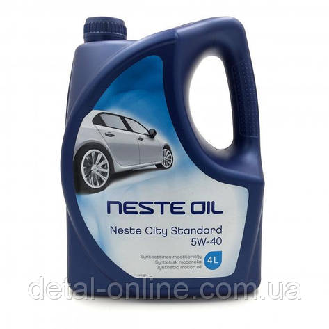 Моторна синтетична олива Neste City Standart 5W-40/4 4л, фото 1