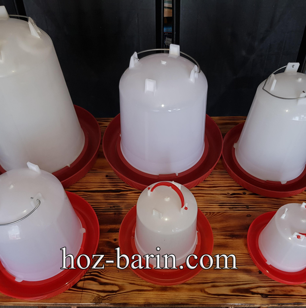 Вакуумна поїлка для свійської птиці 4 л, фото 1