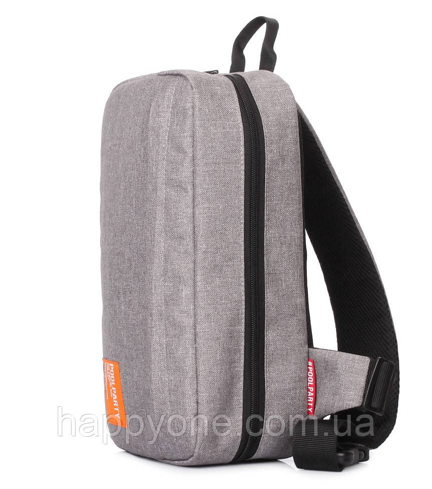 Рюкзак-слінгпек з однією лямкою Sling pack Jet (сірий)