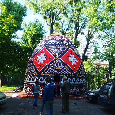 Писанка надувний планетарій, фото 1