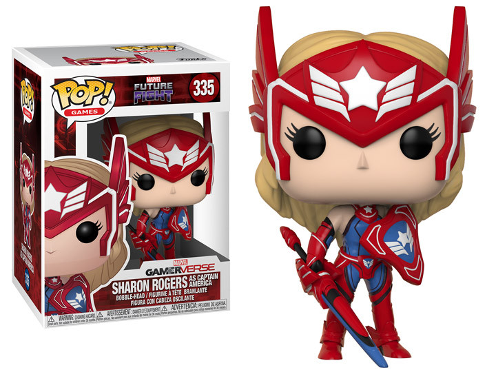 Фігурка Funko Pop Фанко Поп Марвел Шерон Роджерс Marvel Sharon Rogers 10 см Marvel SR 335, фото 1