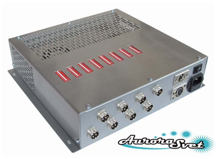 БУС-4-08-600MW блок керування чотириколірними світлодіодними світильниками, кол-во драйверів — 8,